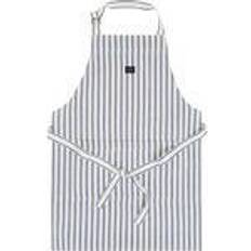 Lexington Tabliers Lexington Icons Herringbone Striped Blue-white Tablier Bleu, Blanc