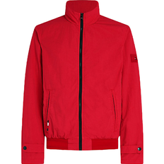 Tommy Hilfiger Garment-Dyed Funnel Neck Jacket - Primary Red