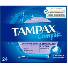 Desechable Tampónes Tampax Compak Lites 24 pcs