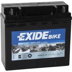 Batterier - Motorcykelbatteri Batterier & Opladere Exide AGM12-18