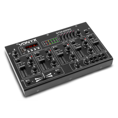 Geheugenkaartlezer DJ-mixers Skytec Vonyx STM-2290 8-kanaals mixer met effecten, USB & bluetooth