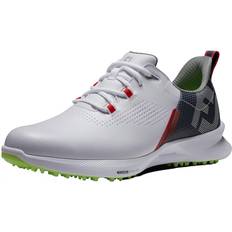 Grøn - Herre Golfsko FootJoy Fuel Vandtætte Herre Golfsko Uden Spikes White/Navy/Lime Normal