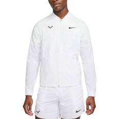 Tennis Outerwear Nike Dri-FIT Rafa Men's Tennis Jacket - White/Black