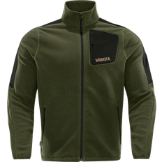 Vandtæt duffel Härkila Venjan Fleece Jacket - Duffel Green/Black