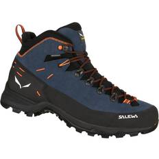 Denim Zapatos de senderismo Salewa Alp Mate Winter Mid Oscuro Negro - Blue/Orange