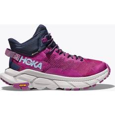 Hoka Violet Chaussures de randonnée Hoka Trail Code GORE-TEX Chaussures Femme en Beautyberry/Harbor Mist Taille