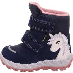 Pink Winter Shoes Superfit Girl's Icebird Warm Gefütterte Gore-Tex Stiefel - Blau/Rosa