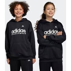 adidas Hættetrøje Football Celebration Sort/Hvid Børn