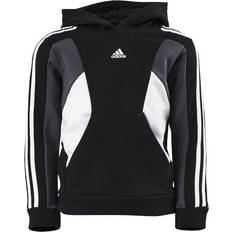 adidas Colorblock 3-Stripes hættetrøje Grå