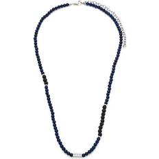 Samie Evolution Necklace - Sivler/Black/Blue