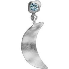 Stine A Big Dot Bella Moon Earring - Silver/Blue