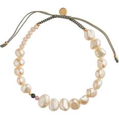 Stine A Perlie Soft Pink Bracelet Nylon
