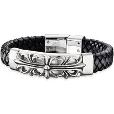 Save Brave Men's Bracelet - SBB-PARIS-BK-19