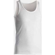 Herre - Hør Toppe Dovre Singlet White