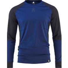 Blue - Sportswear Garment Base Layer Tops Bula Flextech Crew - Black