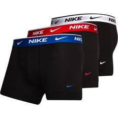 Nike Vita Kalsonger Nike Kalsonger 3-pack Svart/Röd/Vit/Blå Svart