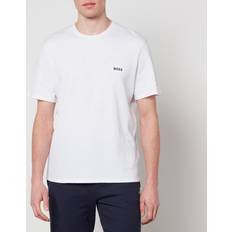 HUGO BOSS Beige T-shirts HUGO BOSS Bodywear Cotton-Blend T-Shirt