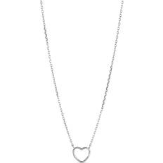 ENAMEL Copenhagen Organic Heart Sterling Silver Halsband N102SM