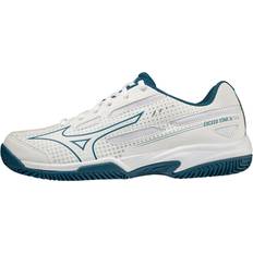 Turkosa Löparskor Barnskor Mizuno Exceed Star Junior White/Turquoise