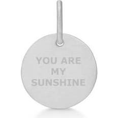 Frk Lisberg Message You Are My Sunshine Sterling Silver Hänge 5767-925