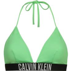 XXL Top bikini Calvin Klein Bikini Pezzo Sopra Swimwear - Green - Female