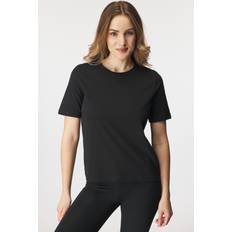 Only Damen T-Shirts Only Damen-T-Shirt schwarz schwarz