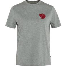 Fjällräven Fox Boxy Logo Tee Women Grey/Melange