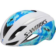 S works evade 2 Specialized S-Works Evade II MIPS - Matte Dove Grey / Gloss Cobalt Blue