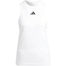 Adidas White Tank Tops Adidas Aeroready Pro Seamless Tennis Tank Top - White