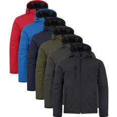 Blåa - Jakt Jackor Clique Fodrad Softshelljacka Fog Green