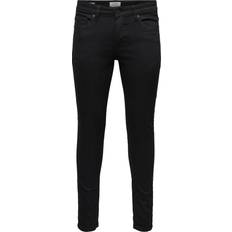 Homme - Taille unique Jeans Only & Sons Warp Life Skinny Black Jeans Noir