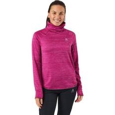 Dame - Rosa Undertrøyer Odlo Easy Warm Mid Layer Long Sleeve Women Pink