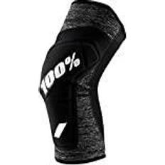 Rodilleras 100% Ridecamp Protectores de rodilla para bicicletas, gris, tamaño L para hombre