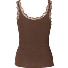 Bronze - Dame Overdele mbyM Cerise Top - Umber Brown
