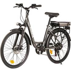 Elektrisk cykel Nilox Elektrisk cykel J5 Plus Grå Sort/Grå 25 km/h 26"