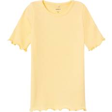 0-1M T-shirts Name It Double Cream Jana Topp-110