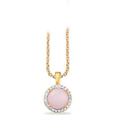 Scrouples Roséförgyllt Silver Halsband Med Zirconia 237392