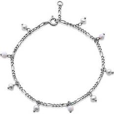 Dame Armbånd på salg Maanesten Lula White bracelet Silber Sterling 925 155 mm 175 mm