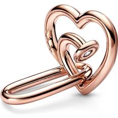 Pandora ME Nail Heart Bedel 782530C01 Met 14k Roségouden Plating