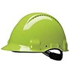 Hoofddeksels 3M Peltor Uvicator G3000 Yellow Safety Helmet, Ventilated