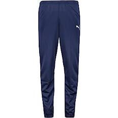 Puma Boys' Teamrise Poly Track Pants Jr - Navy Blue