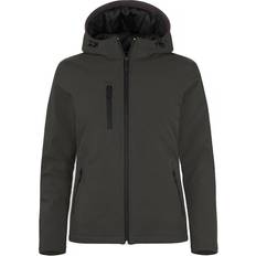 Dam - Gråa - Softshelljacka Jackor Clique Lined Women's Softshell Jacket - Dark Grey