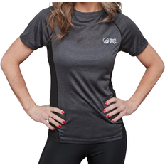 Grey - Women Base Layer Tops North Ridge Women’s Resistance Short Sleeve Baselayer - Grey