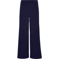 Wide Leg Stretch Trousers