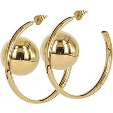 Astrid & Agnes ESSIE Hoops Øreringe Guld