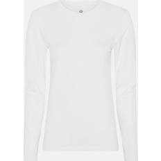 JBS of Denmark Langærmet t-shirt bambus hvid