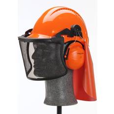 3M Kopfbedeckungen 3M G3000MOR31V5J Kit Forstschutzhelm Orange