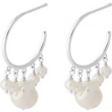 Pernille Corydon Bay Hoops Silver Sterling 925