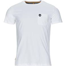 Timberland Dunstan River Pocket T-shirt For Men In White White