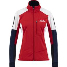 Cross-Country Skiing Jackets Swix Women's Nordic Cross-Country Ski Jacket - Red
